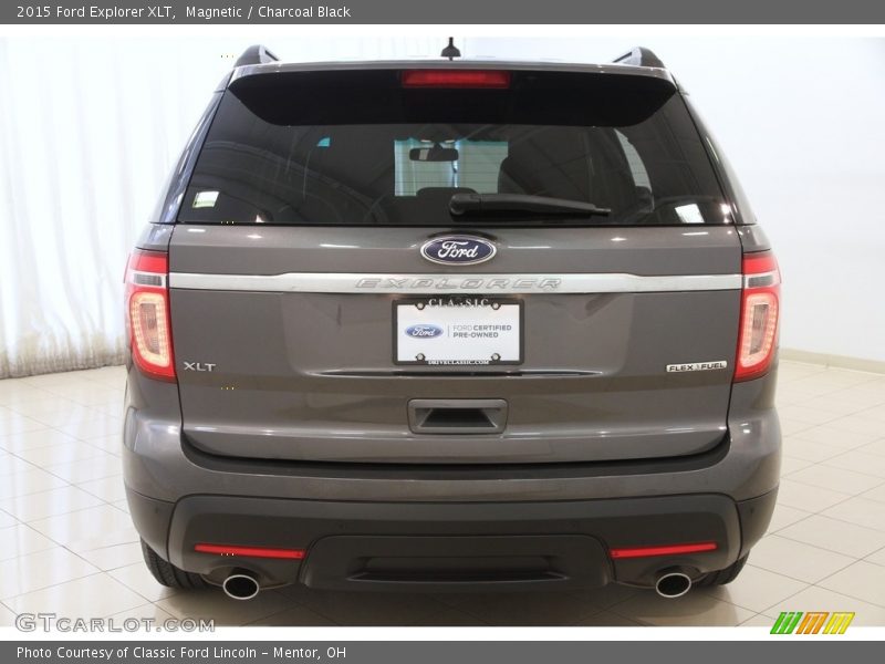 Magnetic / Charcoal Black 2015 Ford Explorer XLT