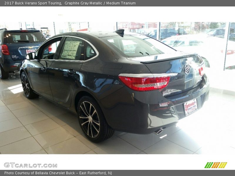 Graphite Gray Metallic / Medium Titanium 2017 Buick Verano Sport Touring