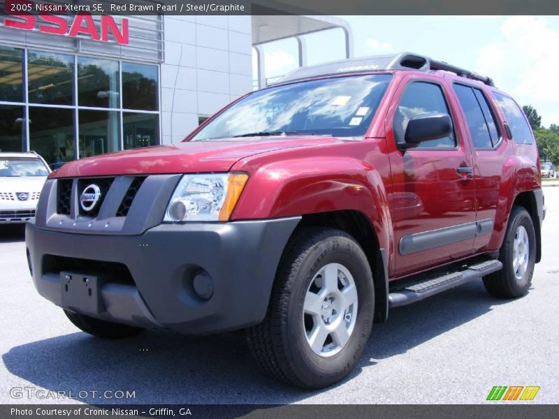 Red Brawn Pearl / Steel/Graphite 2005 Nissan Xterra SE