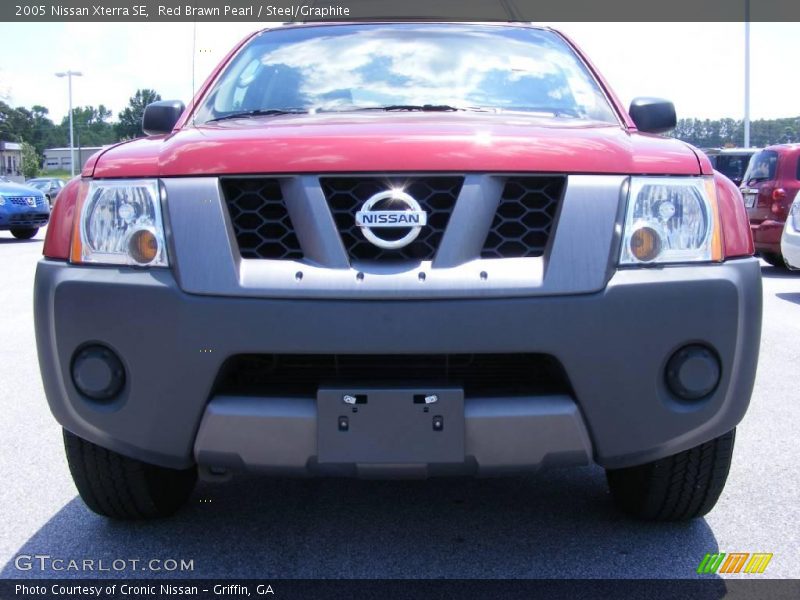 Red Brawn Pearl / Steel/Graphite 2005 Nissan Xterra SE