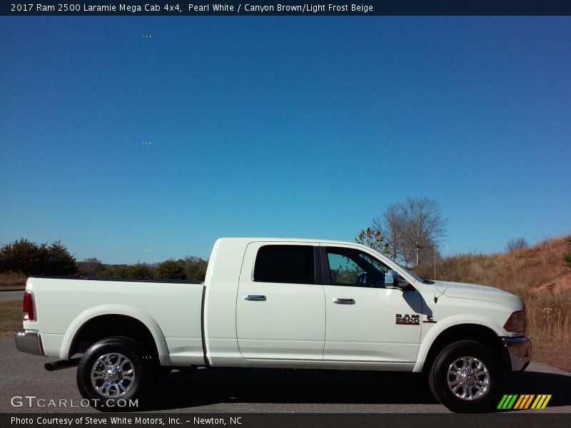  2017 2500 Laramie Mega Cab 4x4 Pearl White