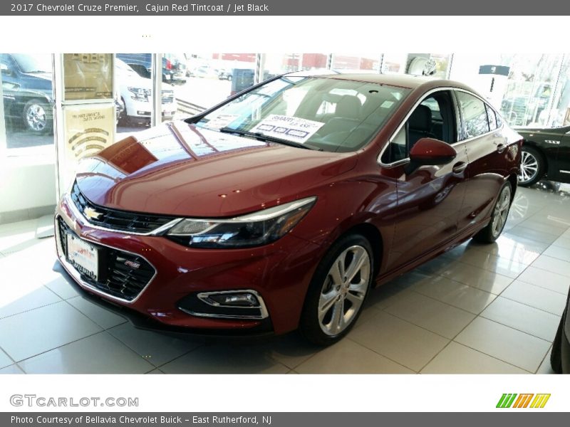 Cajun Red Tintcoat / Jet Black 2017 Chevrolet Cruze Premier