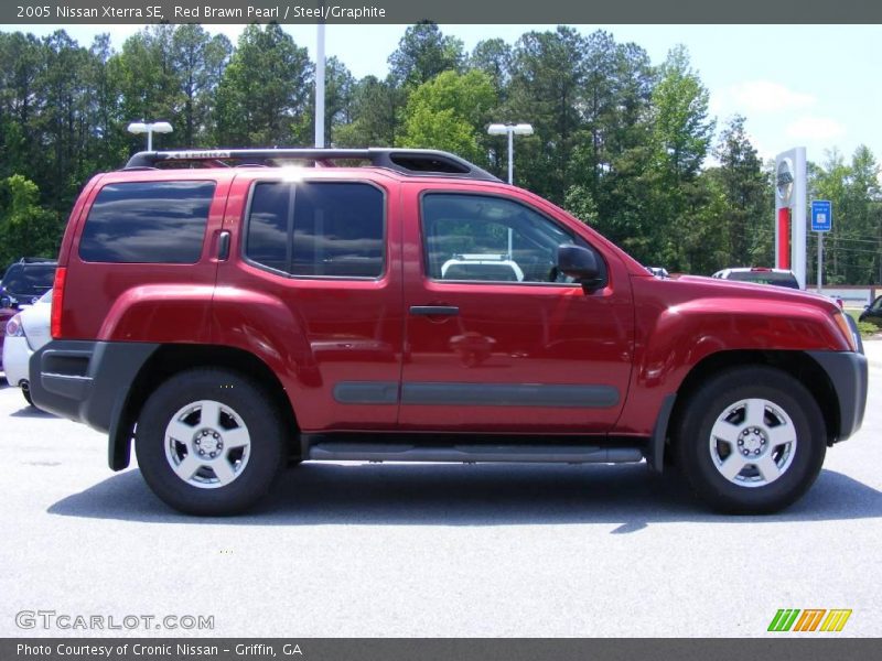 Red Brawn Pearl / Steel/Graphite 2005 Nissan Xterra SE
