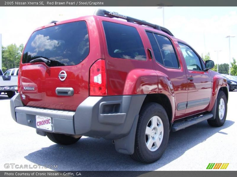 Red Brawn Pearl / Steel/Graphite 2005 Nissan Xterra SE