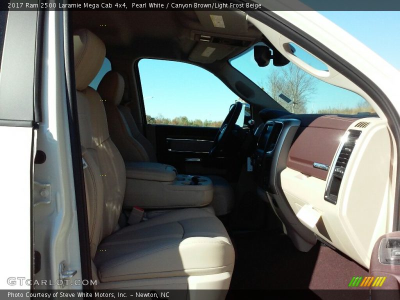 Front Seat of 2017 2500 Laramie Mega Cab 4x4