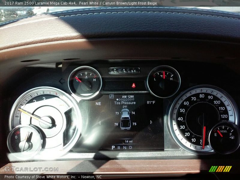  2017 2500 Laramie Mega Cab 4x4 Laramie Mega Cab 4x4 Gauges