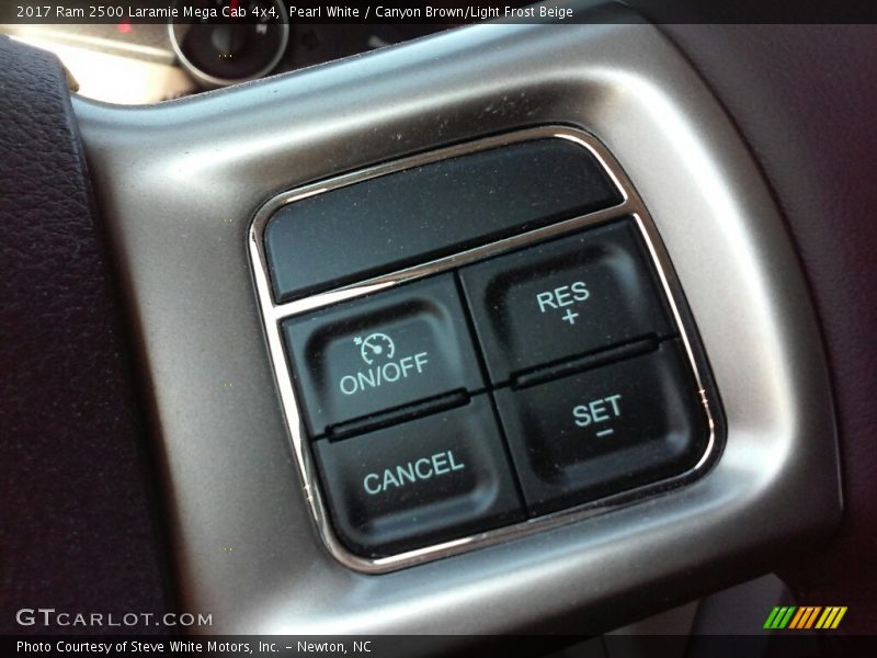Controls of 2017 2500 Laramie Mega Cab 4x4