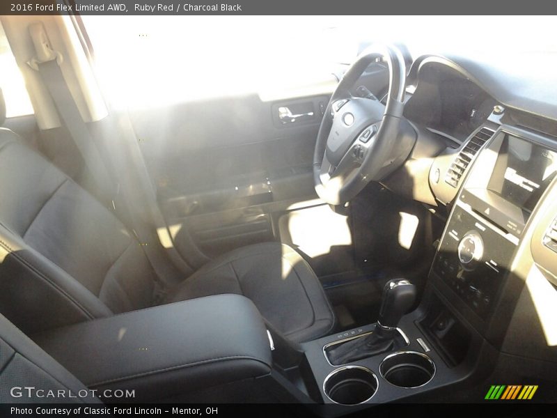 Ruby Red / Charcoal Black 2016 Ford Flex Limited AWD