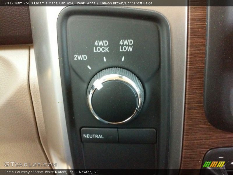 Controls of 2017 2500 Laramie Mega Cab 4x4