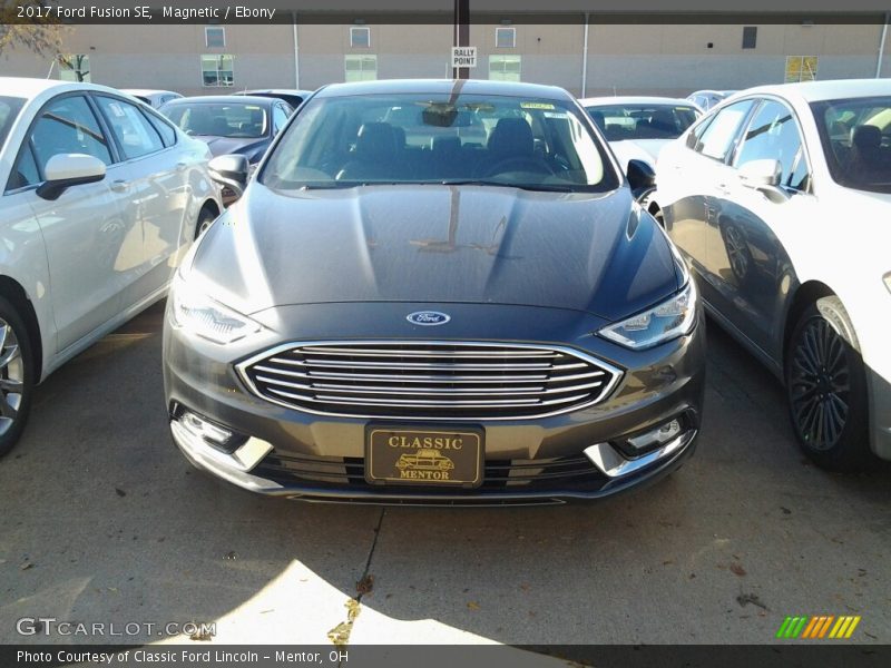 Magnetic / Ebony 2017 Ford Fusion SE