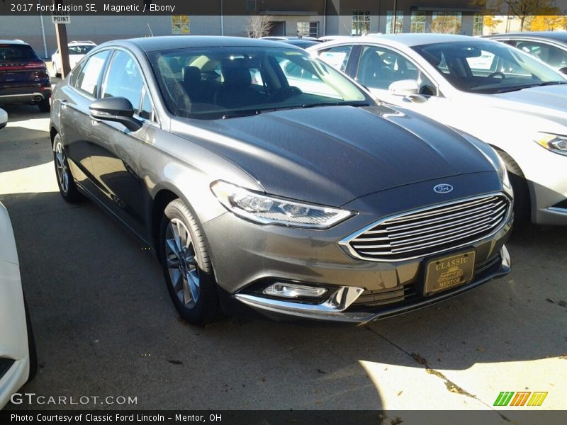 Magnetic / Ebony 2017 Ford Fusion SE