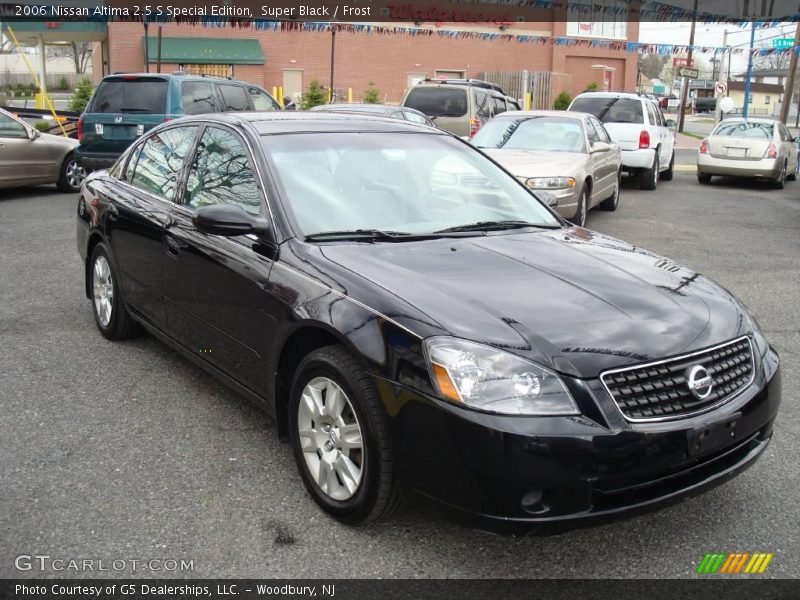 Super Black / Frost 2006 Nissan Altima 2.5 S Special Edition