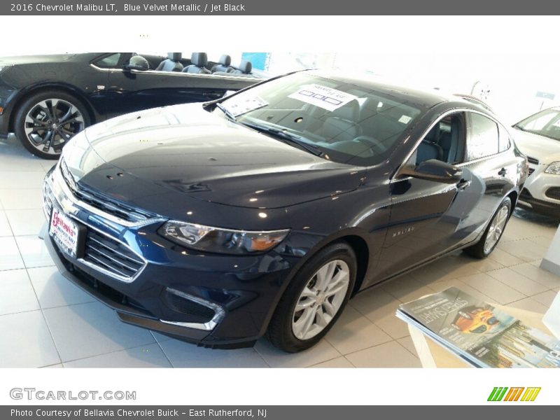 Blue Velvet Metallic / Jet Black 2016 Chevrolet Malibu LT