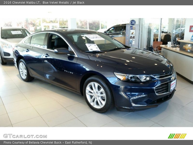 Blue Velvet Metallic / Jet Black 2016 Chevrolet Malibu LT