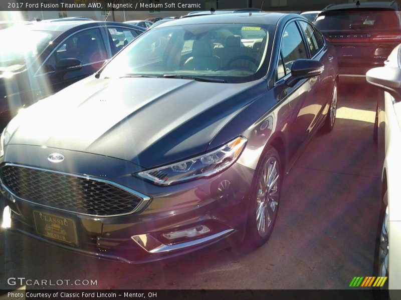 Magnetic / Medium Soft Ceramic 2017 Ford Fusion Titanium AWD