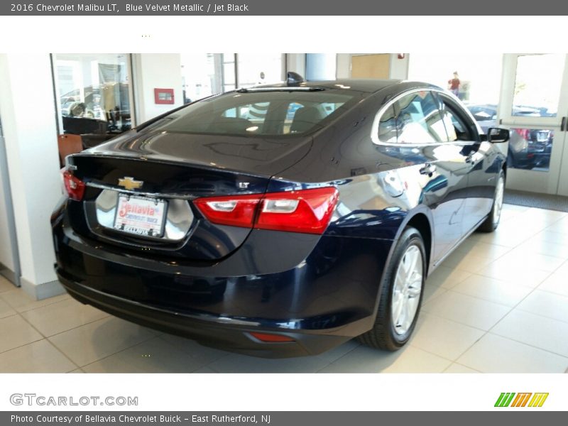 Blue Velvet Metallic / Jet Black 2016 Chevrolet Malibu LT