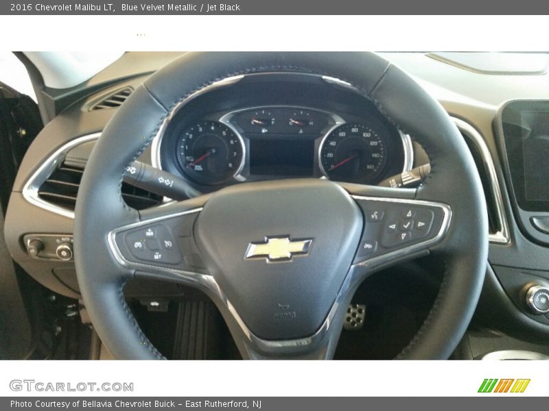 Blue Velvet Metallic / Jet Black 2016 Chevrolet Malibu LT