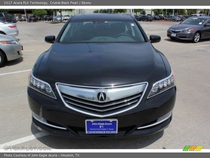 Crystal Black Pearl / Ebony 2017 Acura RLX Technology