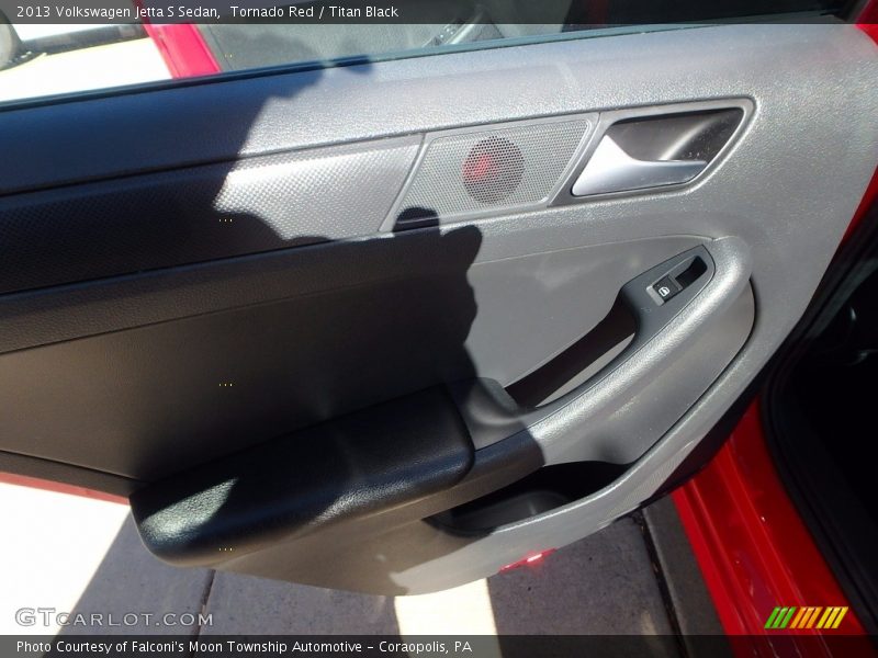 Tornado Red / Titan Black 2013 Volkswagen Jetta S Sedan