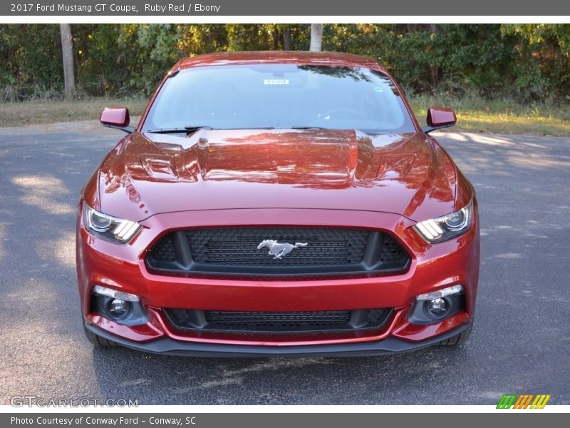 Ruby Red / Ebony 2017 Ford Mustang GT Coupe