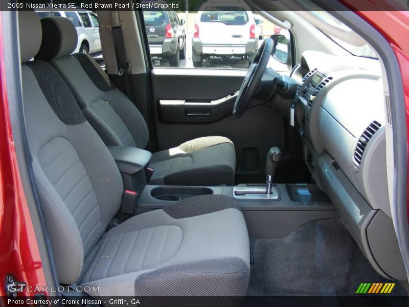 Red Brawn Pearl / Steel/Graphite 2005 Nissan Xterra SE