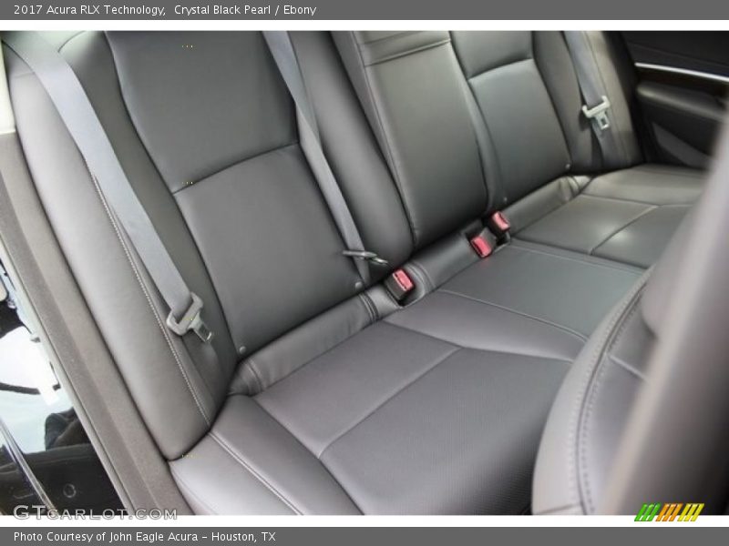 Rear Seat of 2017 RLX Technology