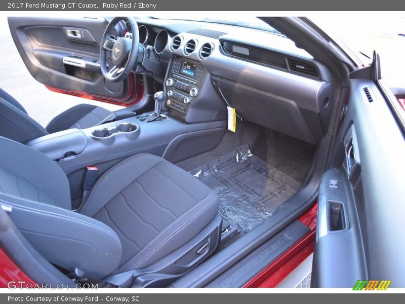 Ruby Red / Ebony 2017 Ford Mustang GT Coupe