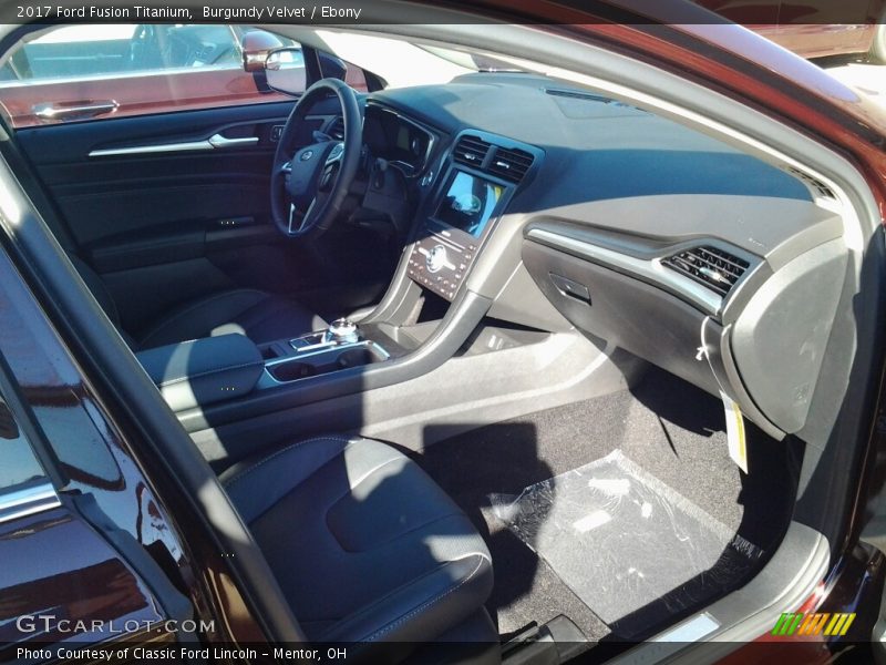 Burgundy Velvet / Ebony 2017 Ford Fusion Titanium