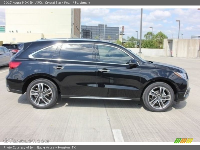 Crystal Black Pearl / Parchment 2017 Acura MDX SH-AWD