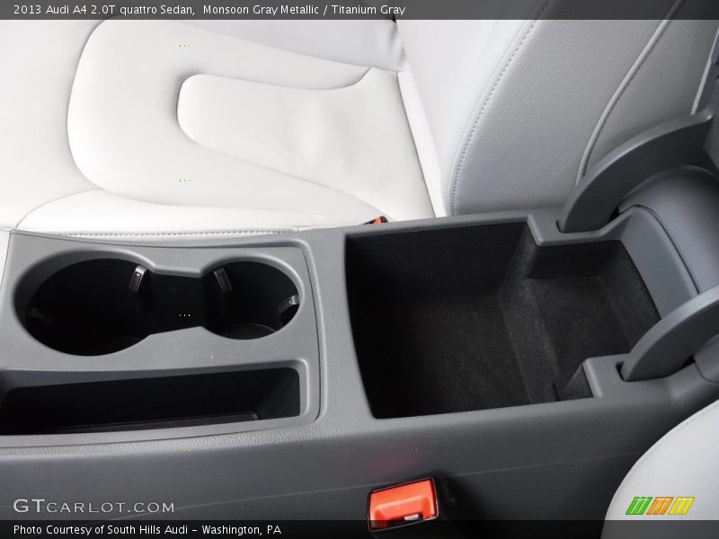 Monsoon Gray Metallic / Titanium Gray 2013 Audi A4 2.0T quattro Sedan