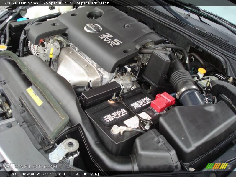 Super Black / Frost 2006 Nissan Altima 2.5 S Special Edition