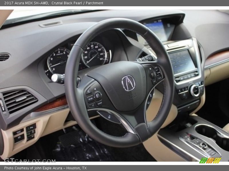 Crystal Black Pearl / Parchment 2017 Acura MDX SH-AWD