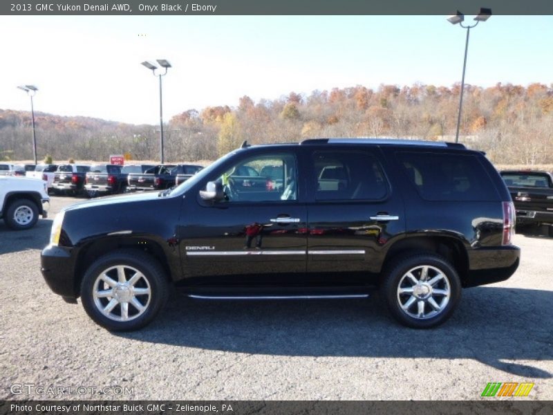 Onyx Black / Ebony 2013 GMC Yukon Denali AWD