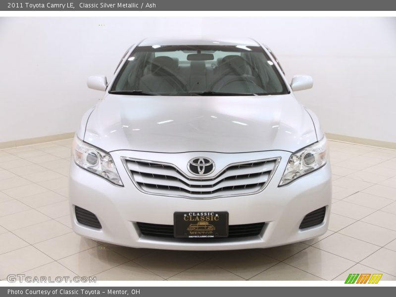 Classic Silver Metallic / Ash 2011 Toyota Camry LE