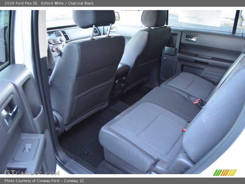 Oxford White / Charcoal Black 2016 Ford Flex SE