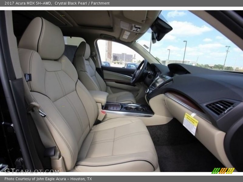 Crystal Black Pearl / Parchment 2017 Acura MDX SH-AWD