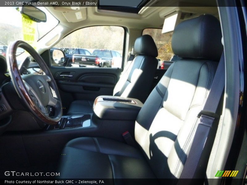 Onyx Black / Ebony 2013 GMC Yukon Denali AWD