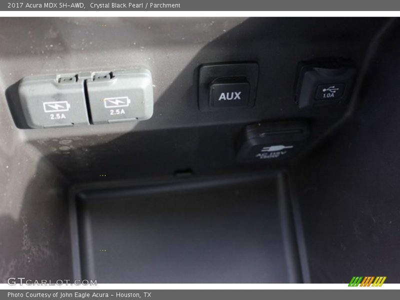 Crystal Black Pearl / Parchment 2017 Acura MDX SH-AWD