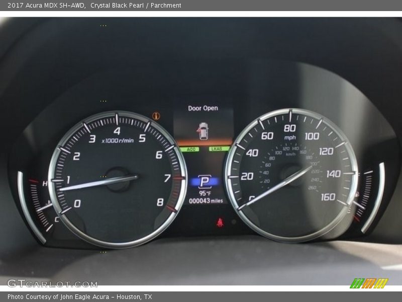 Crystal Black Pearl / Parchment 2017 Acura MDX SH-AWD