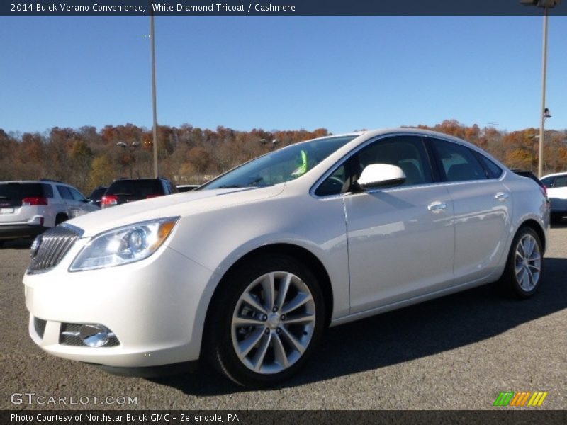 White Diamond Tricoat / Cashmere 2014 Buick Verano Convenience