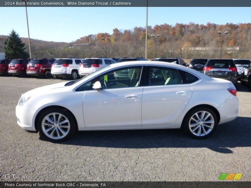 White Diamond Tricoat / Cashmere 2014 Buick Verano Convenience