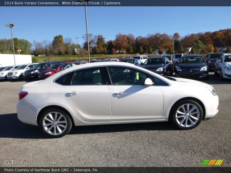 White Diamond Tricoat / Cashmere 2014 Buick Verano Convenience