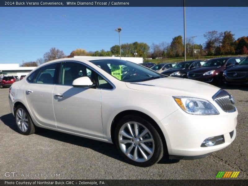 White Diamond Tricoat / Cashmere 2014 Buick Verano Convenience