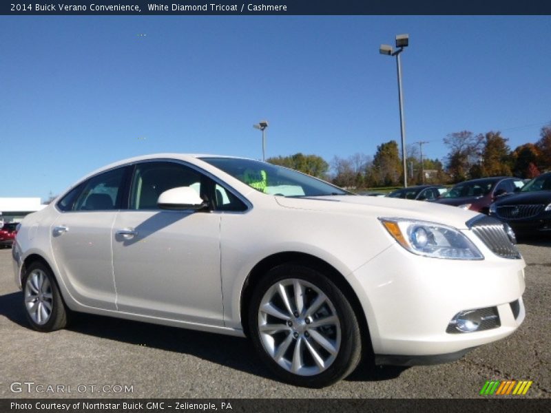 White Diamond Tricoat / Cashmere 2014 Buick Verano Convenience