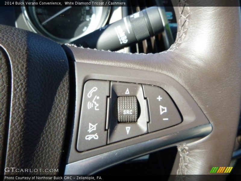 White Diamond Tricoat / Cashmere 2014 Buick Verano Convenience
