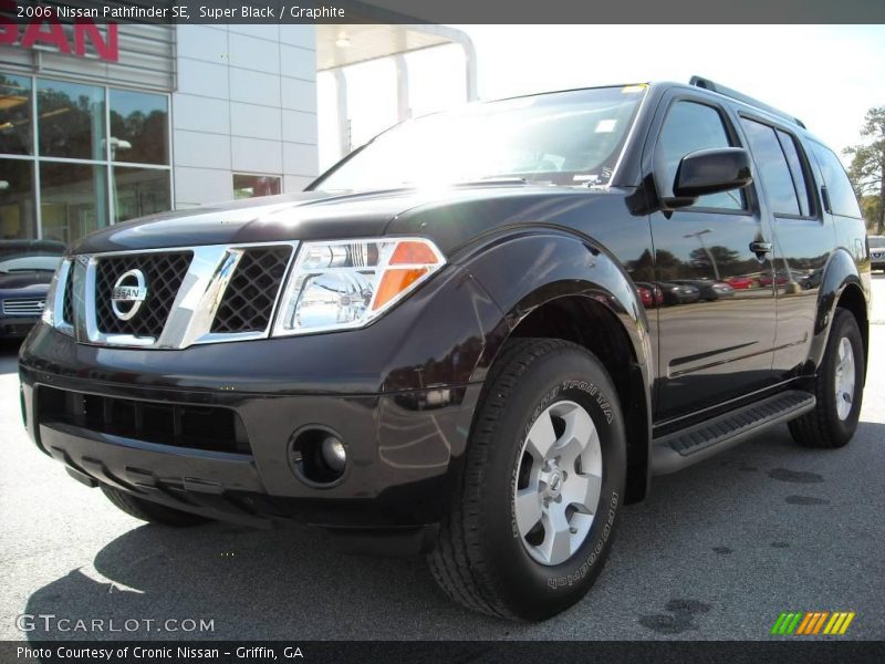 Super Black / Graphite 2006 Nissan Pathfinder SE