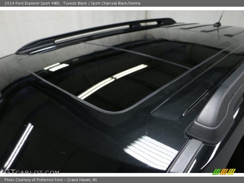 Tuxedo Black / Sport Charcoal Black/Sienna 2014 Ford Explorer Sport 4WD