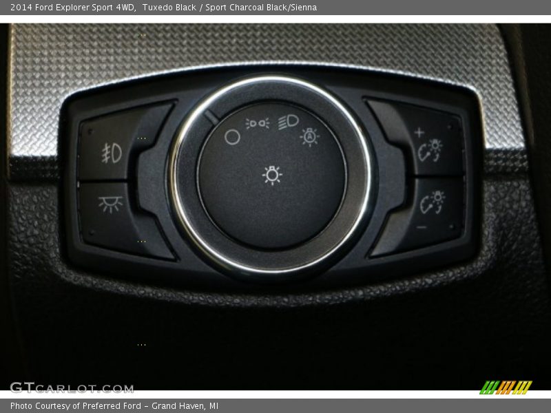 Tuxedo Black / Sport Charcoal Black/Sienna 2014 Ford Explorer Sport 4WD