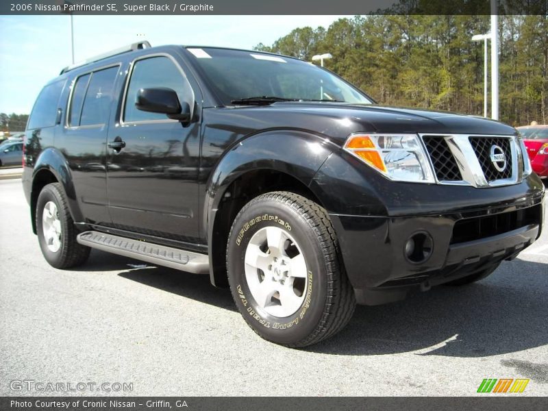 Super Black / Graphite 2006 Nissan Pathfinder SE