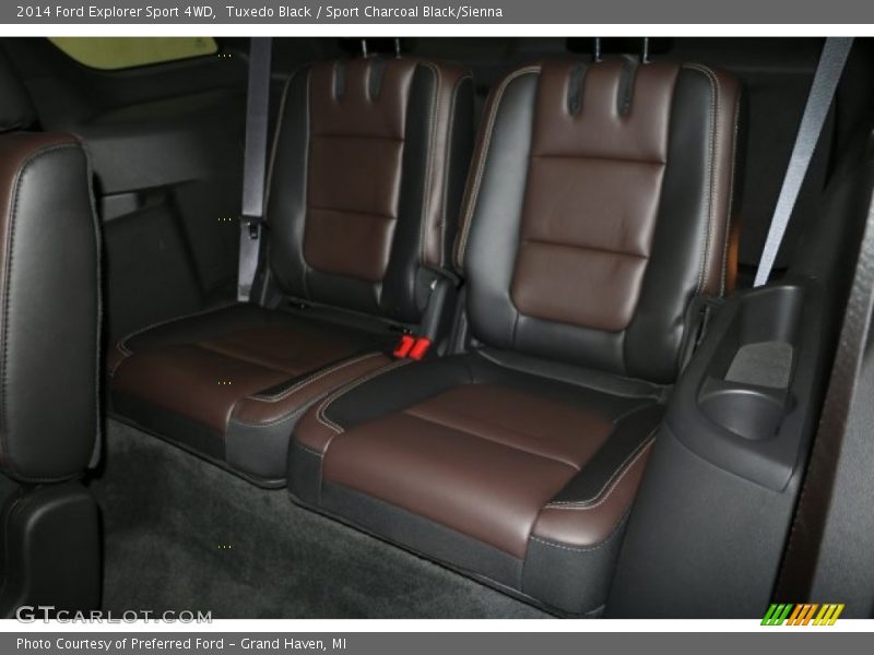 Tuxedo Black / Sport Charcoal Black/Sienna 2014 Ford Explorer Sport 4WD